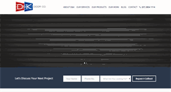Desktop Screenshot of dkdoors.com.au
